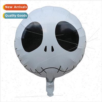 18 inch new Halloween party decorations skull aluminum film