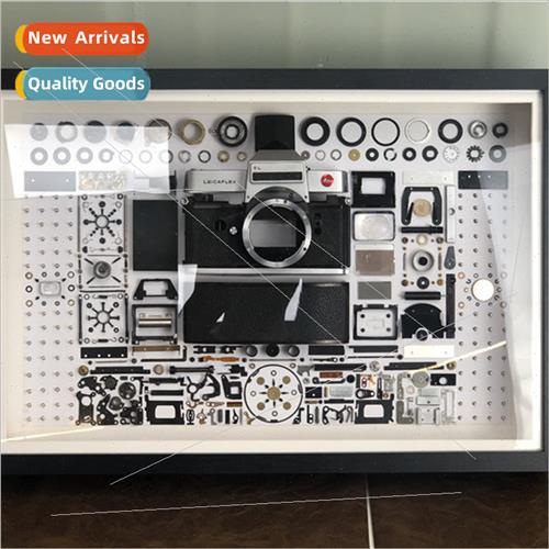 Metal Leica real camera mounted painting craft decorative pa
