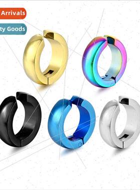 Korea stainless steel earrings not tanium steel earrings men