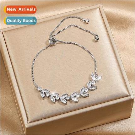 Electroplating set zirconia bracelet pull-out super flash br
