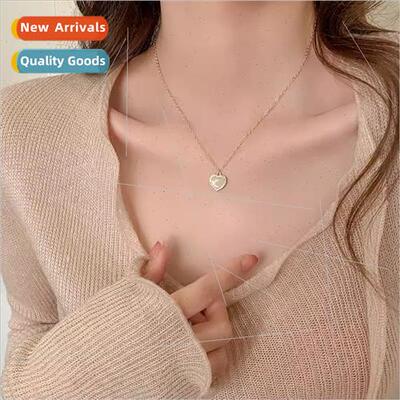 Pure Heart French Vintage Versatile Natural Shell Peach Hear