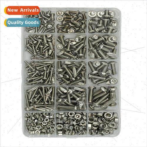 500pcs M3M4M5 Stainless 304 hexagon socket head cap screws n