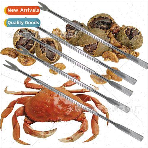 Stainless Steel Crab Needle Crab Fork Fru Fork Walnut Needle