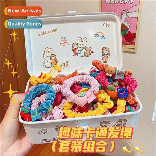 Children headbfabric cute hair circle cartoon high value hai