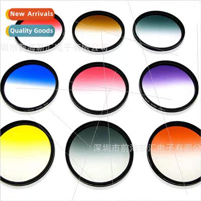 37mm Round Adjustable Gradient Violet Filter Cell Phone Filt