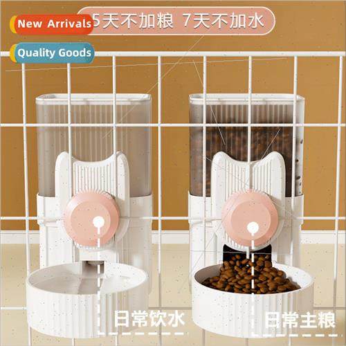 Hanging Cage Pet Automatic Water Dispenser Dog Hanging Water