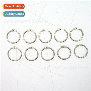 lver Open Book Rings Binding Iron Rings Activy Albums Card R