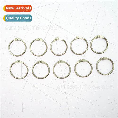 lver Open Book Rings Binding Iron Rings Activy Albums Card R