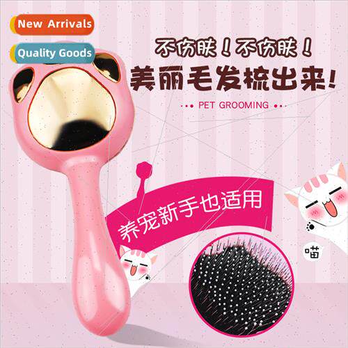 Cat Comb Shedding Comb Dog Grooming Cat Needle Comb De-Shedd