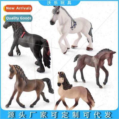 Animal Model Andalusian Mare Handmade Static Ornament Painte