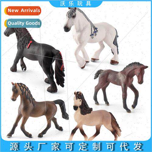 Animal Model Andalusian Mare Handmade Static Ornament Painte