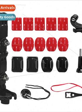 适用GoPro hero9 8 7 5 motorcycle helmet chin mount bracket D