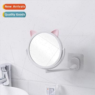 wall-mounted mirror bathroom wall-mounted makeup mirror home