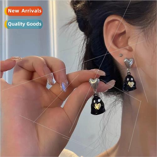 lver needle ghost love love quirky earrings Halloween nd ear