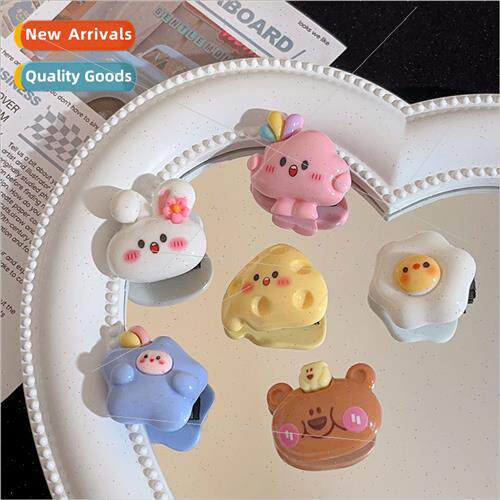 Cartoon cute hair clips fun side clip sweet bangs clip girl