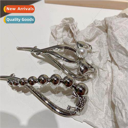 mple metal wind niche frog clip back head plate hair bow twi