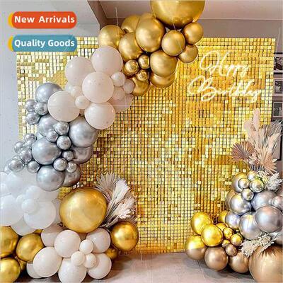 Square wind moving board birthday party decoration wedding w