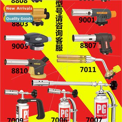 Portable flamethrower Picnic BBQ cassette stove gun Outdoor