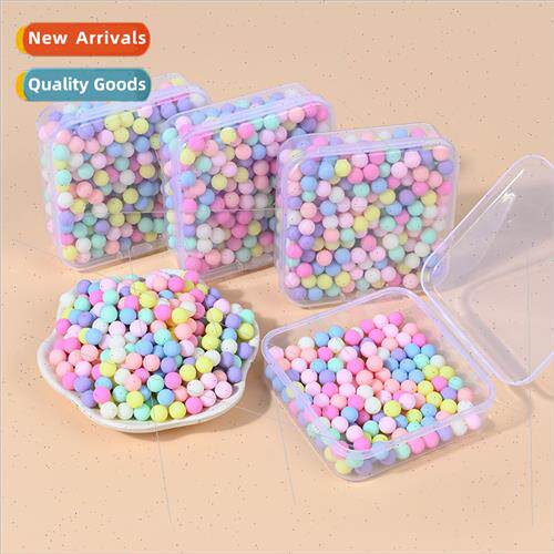 Cream phone case diy material macaron color -porous round be