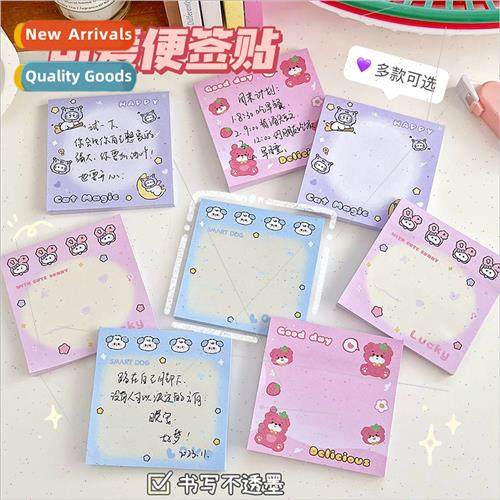Creative cartoon sticky notes students cute N times stickers