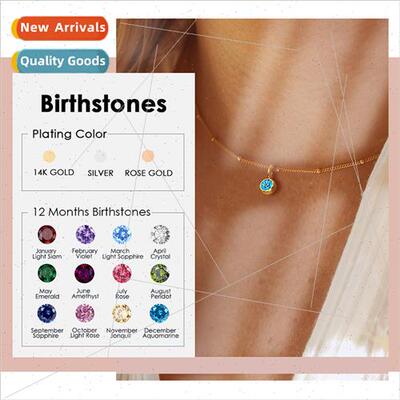 Europe December Necklace Women ins Fashion Popular Necklace