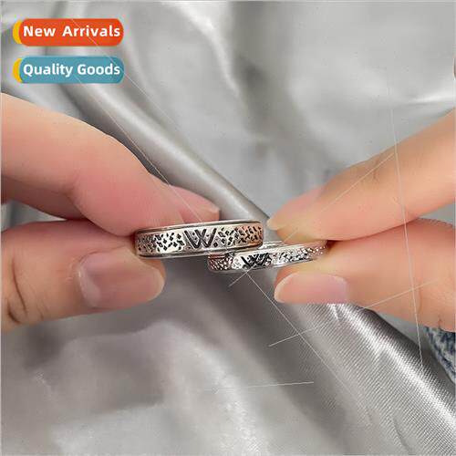 W ring vintage do old couple ring bojun yishao love beans in