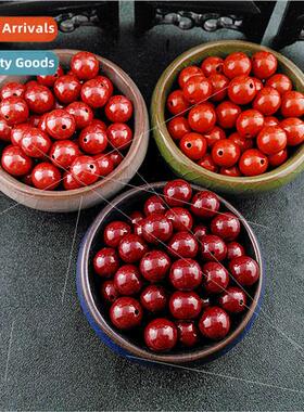 red semperor spurple gold sround beads DIY strings fine ethn