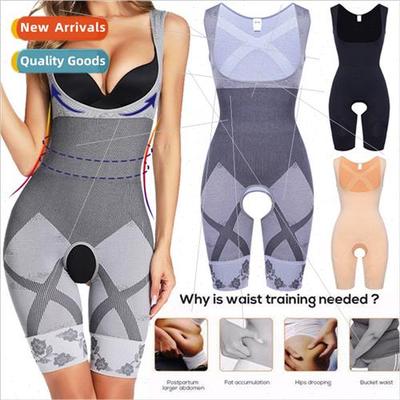 Bamboo charcoal seamless onepcs shapewear postpartum slimmin