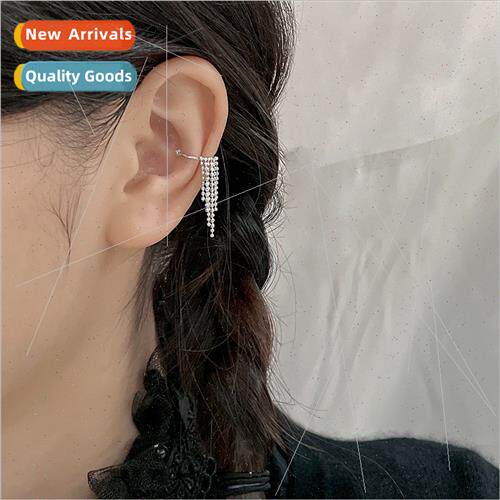No ear hole welfare ear bone clip female Korea bungee cool t