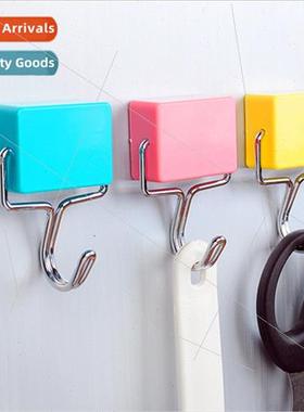 mple no-hole suction magnetism whout traces hook Multi-funct