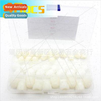 40pcs boxed M8M10M12 whe nylon hexagonal cap nuts plastic pr