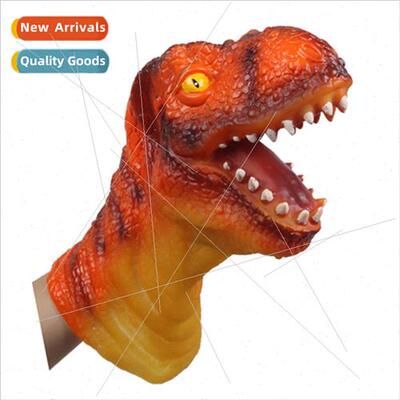 6 animal big hpuppet simulation dinosaur animal head vinyl d