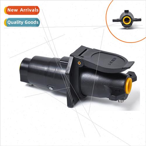 RV Trailer Accessories Orange 7 pole 12V Trailer Connector P