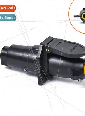 RV Trailer Accessories Orange 7 pole 12V Trailer Connector P