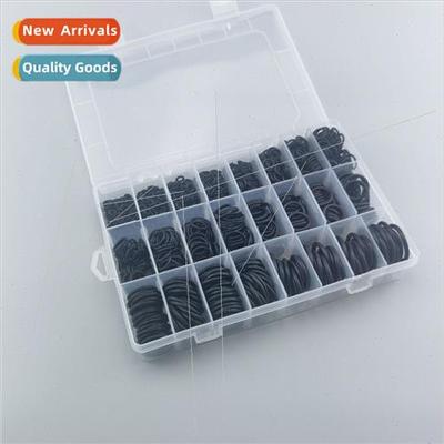 800pcs Boxed Rubber O-Ring Automotive Seal trile Black