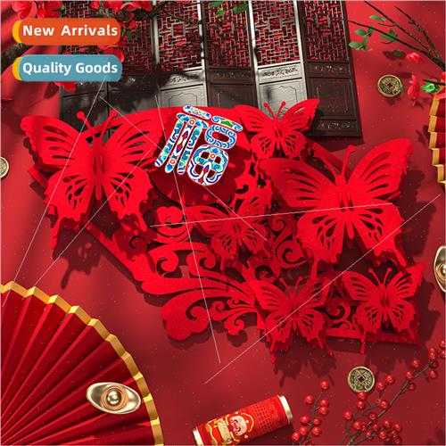 New Year decorative blessings to door stickers couplets -mar