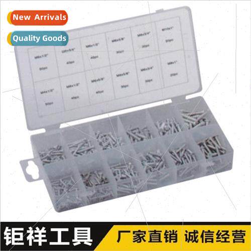 420pc Fastening Screws Screw Sets Multiple zes Small Hardwar