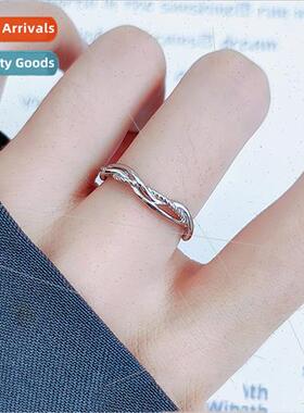 Intertwined Ring Vintage Cross Korea Creative ne Twist Twist