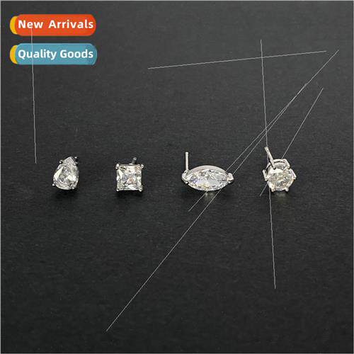Sleep whout removing*Classic mple Horse Eye Drop Zirconia Ea