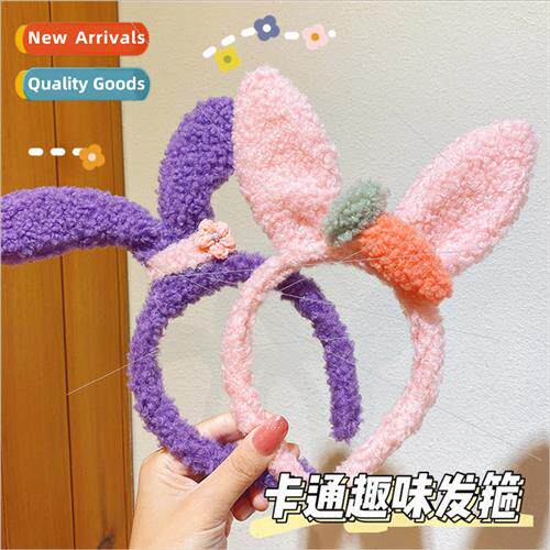 Autumn winter new rabb ears hair bands Korea hair  girls cut