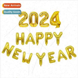 2024happy new year balloon package company New Year decorati