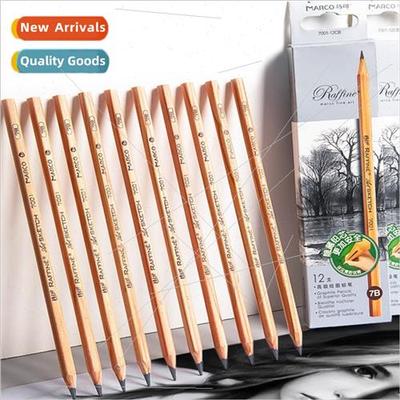 Marco sketching pencil 2b children original wooden boxed wri