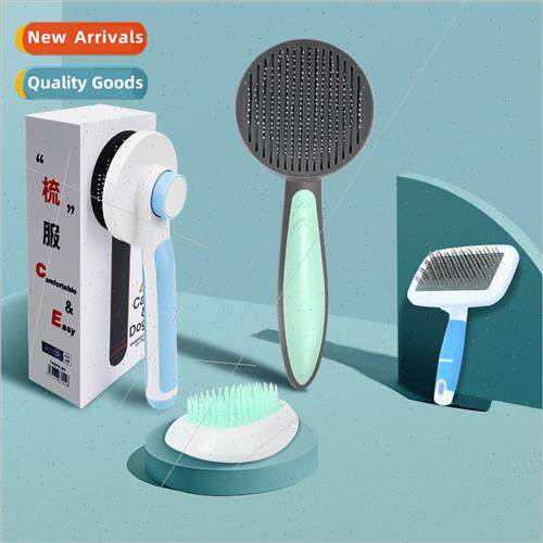 T9 self-cleaning comb leg hair cat pet comb de-fluffing comb