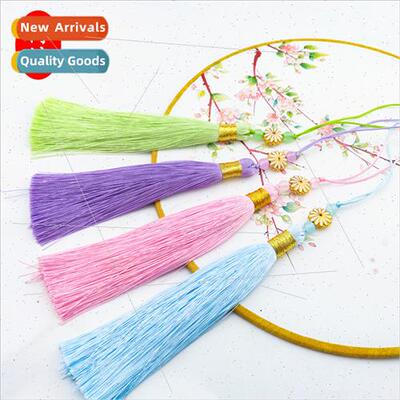 Daisy Hanfu tassel hanging spike DIY handmade finished step