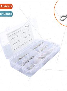 460 pcs 7 sizes 304 Stainless cotter pins U-shaped hairpin p