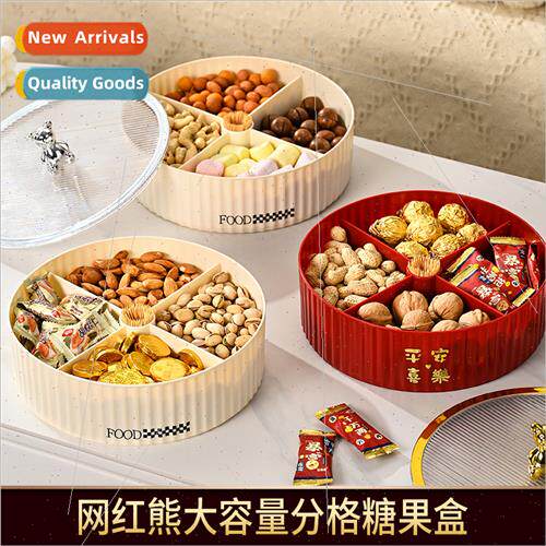 Dried fru plate living room creative household compartment w