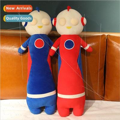 new Otto long strip pillow Man cartoon Superman plush toys a