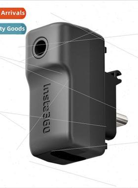 one X3 panoramic camera audio charging converter adapter con