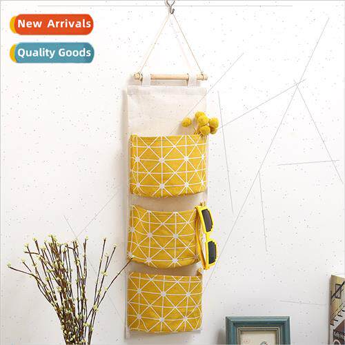 WaterproCotton nen Storage Hanging Bag Hanging Three Pockets