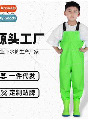 Wading pants waterproonepcs half play water catching clothes